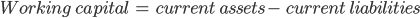 fonds de roulement