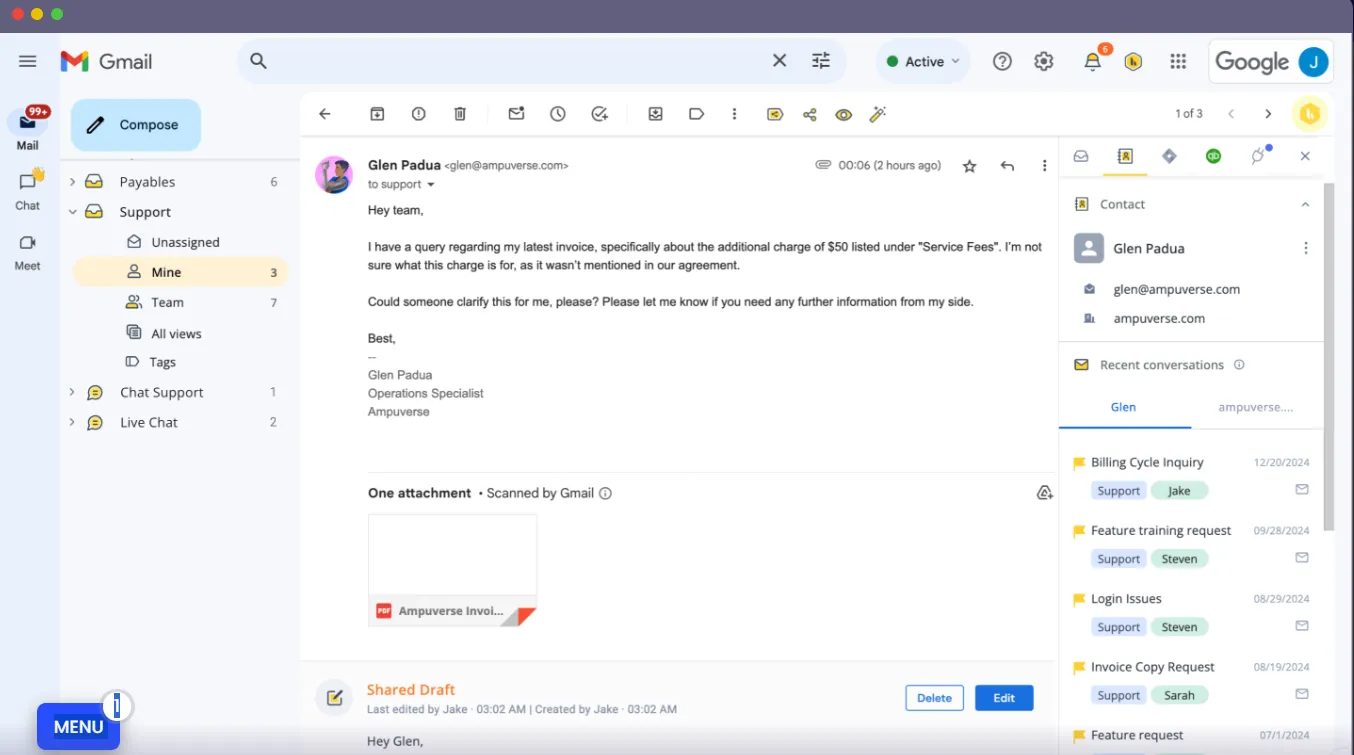 HR-Ticketingsystem: HiverHQ