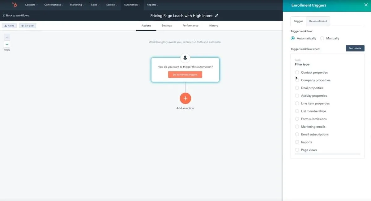 Marketing-Workflow-Tools: HubSpot