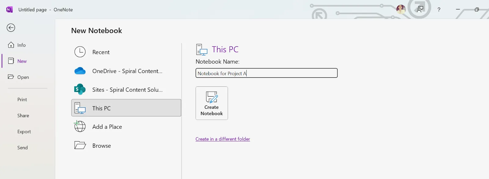 Jak organizovat OneNote