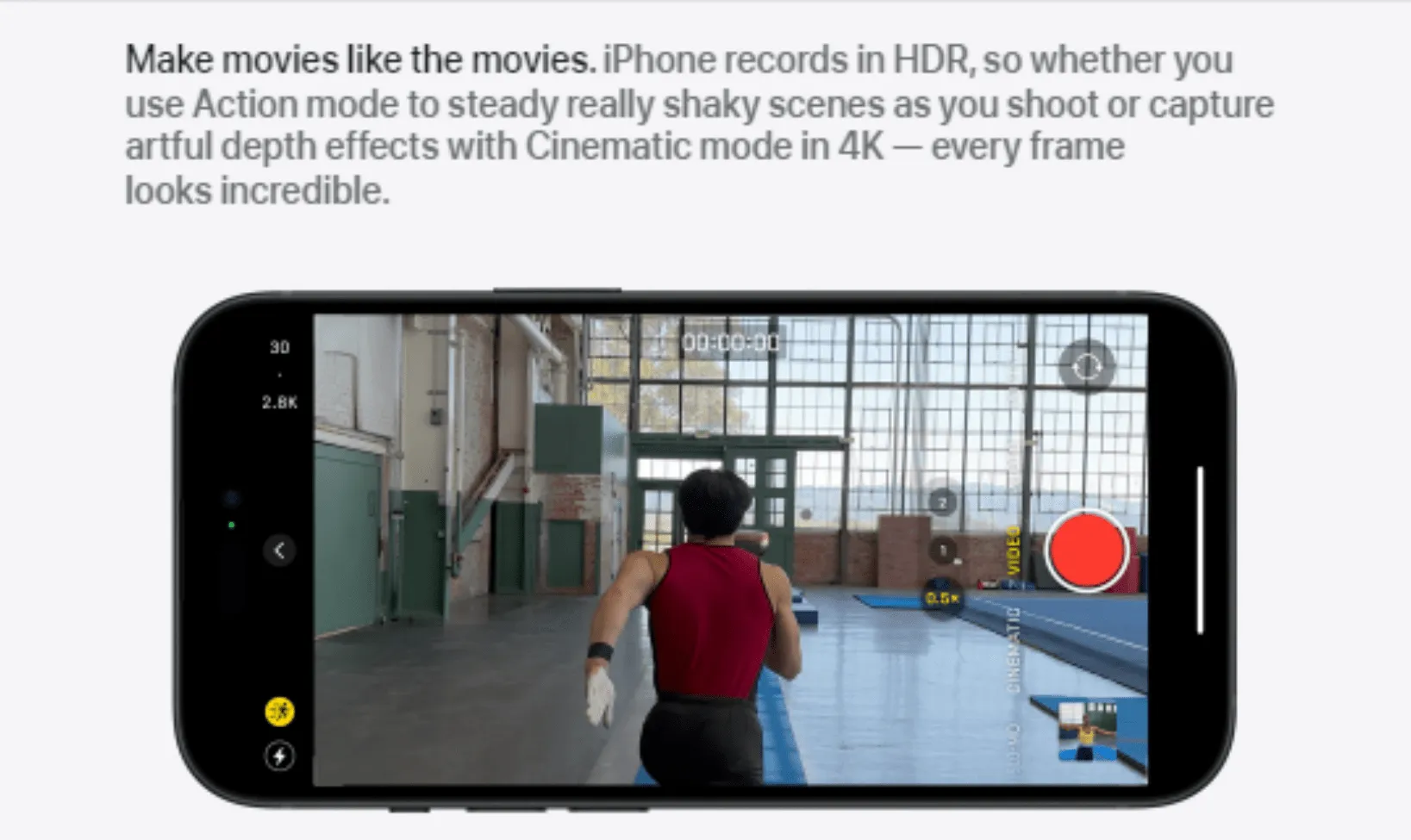 Fonctionnalités du produit iPhone