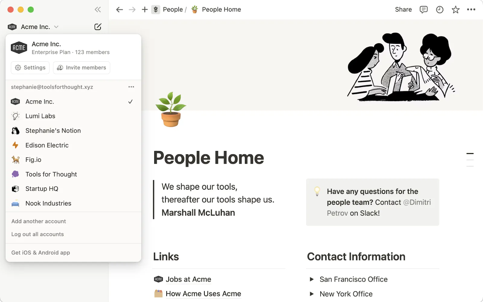 Notion vs Google Sheets : environnements de travail personnalisables via Notion