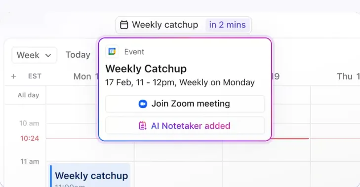 Calendario ClickUp: pianifica le storie di Instagram