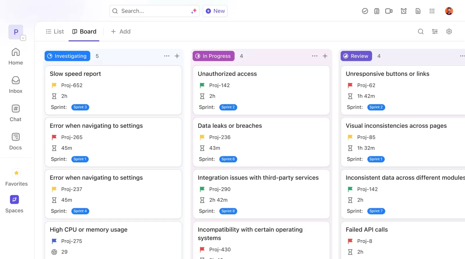 ClickUp (เหมาะที่สุดสำหรับการจัดการโครงการที่เน้น DevOps)
ทางเลือกอื่นสำหรับ Azure DevOps
