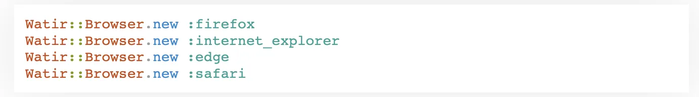 Automatización del navegador Waitr