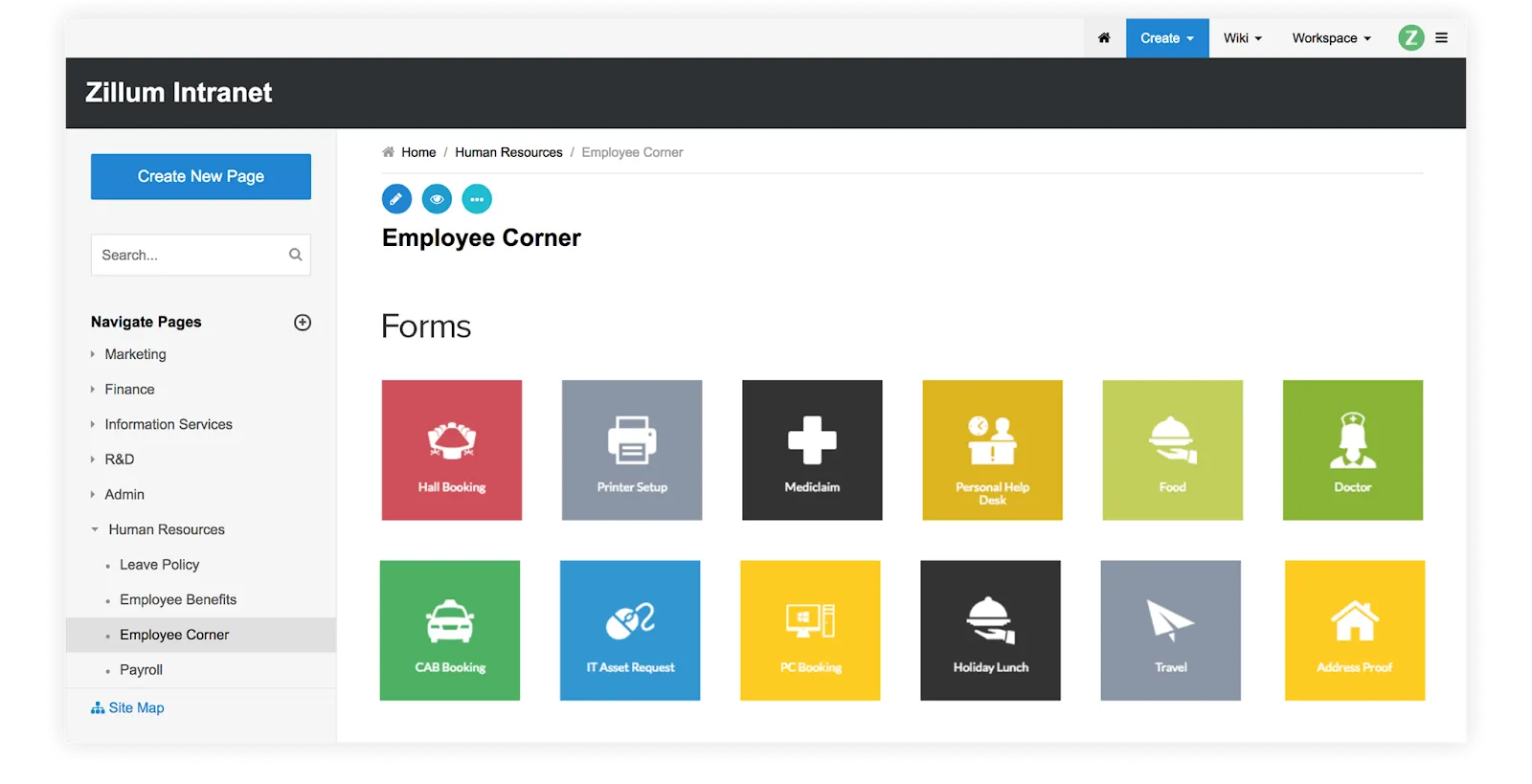 بدائل Zoho Learn لـ Confluence