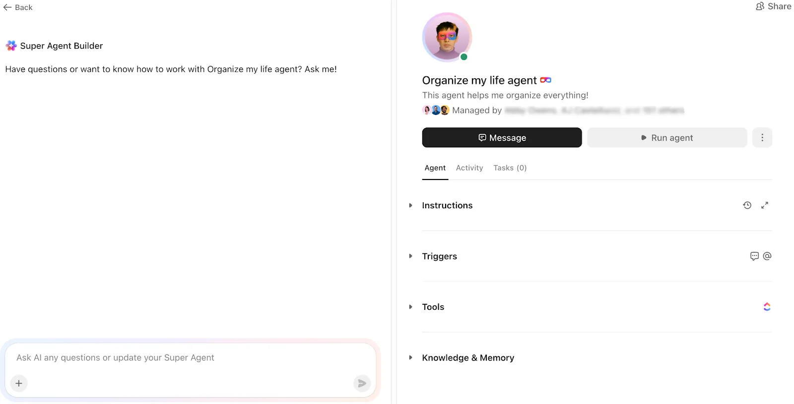 Общувайте на естествен език със Super Agents, използвайки ClickUp Brain: кой AI стек е подходящ за екипи, които са нови в AI
