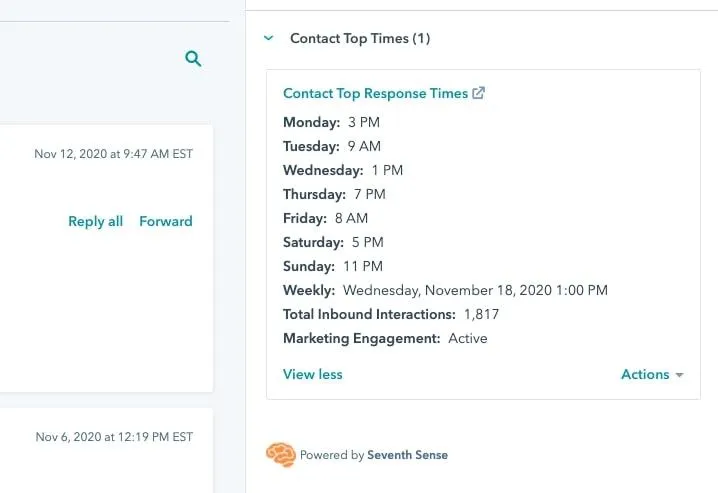 Mesterséges intelligencia eszközök a marketinghez: Seventh Sense