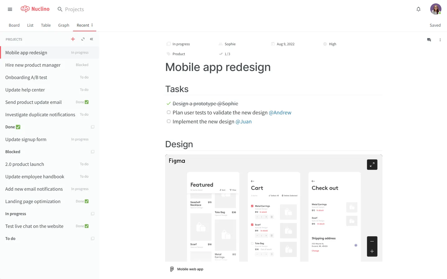 بدائل Nuclino لـ Confluence