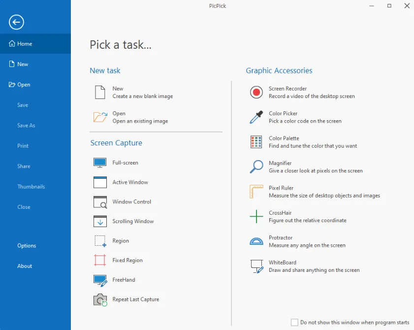 PicPick, une alternative à Snagit
