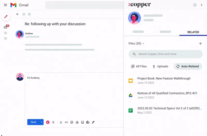 Integração do Copper CRM com o Gmail para simplificar o gerenciamento de clientes