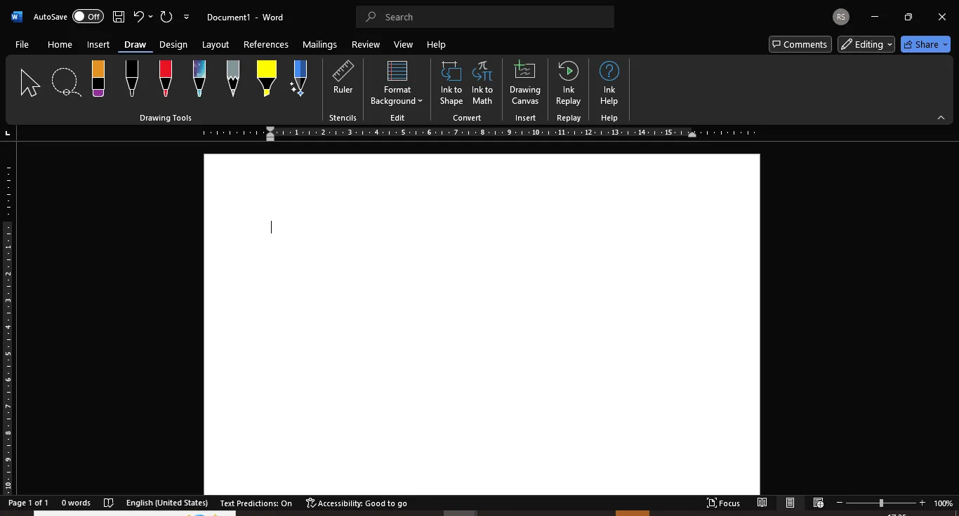 Como desenhar no Word - Arte em documento do Microsoft Word ou tela de desenho