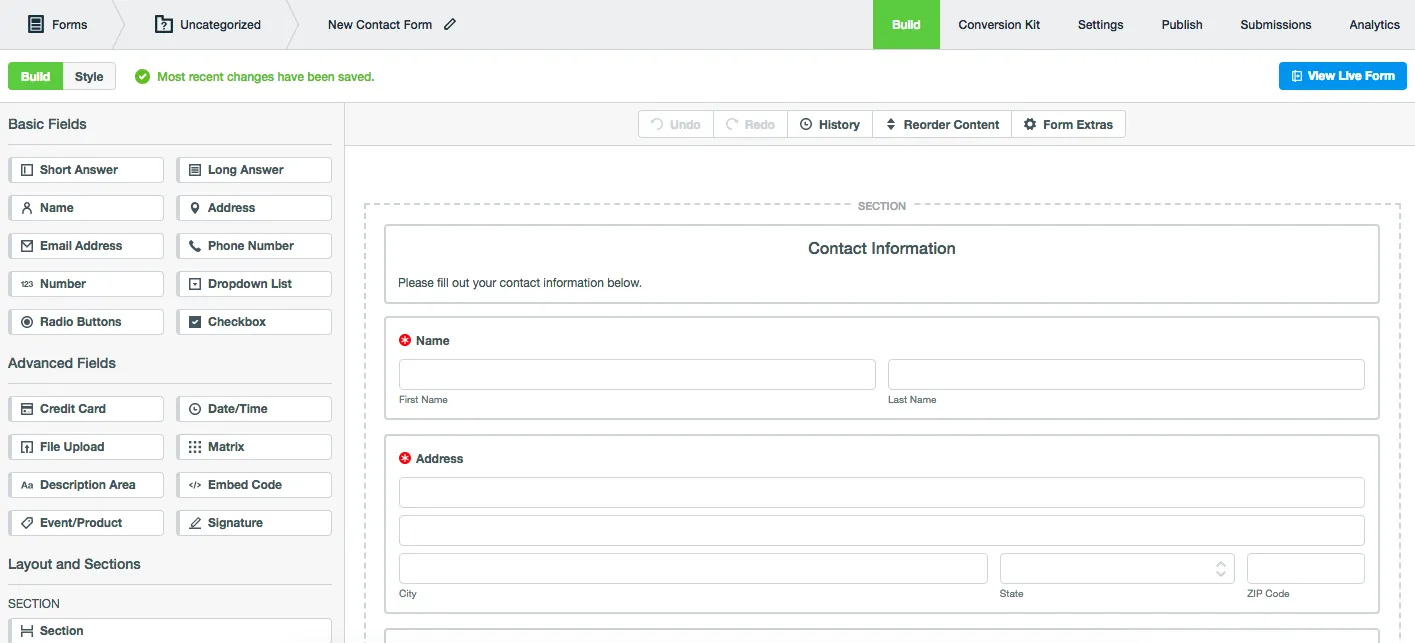 Formstack: เครื่องสร้างแบบสำรวจด้วย AI