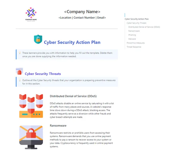 Utilizza il modello di piano d'azione per la sicurezza informatica di ClickUp per creare un piano di implementazione della sicurezza informatica organizzato e dettagliato.