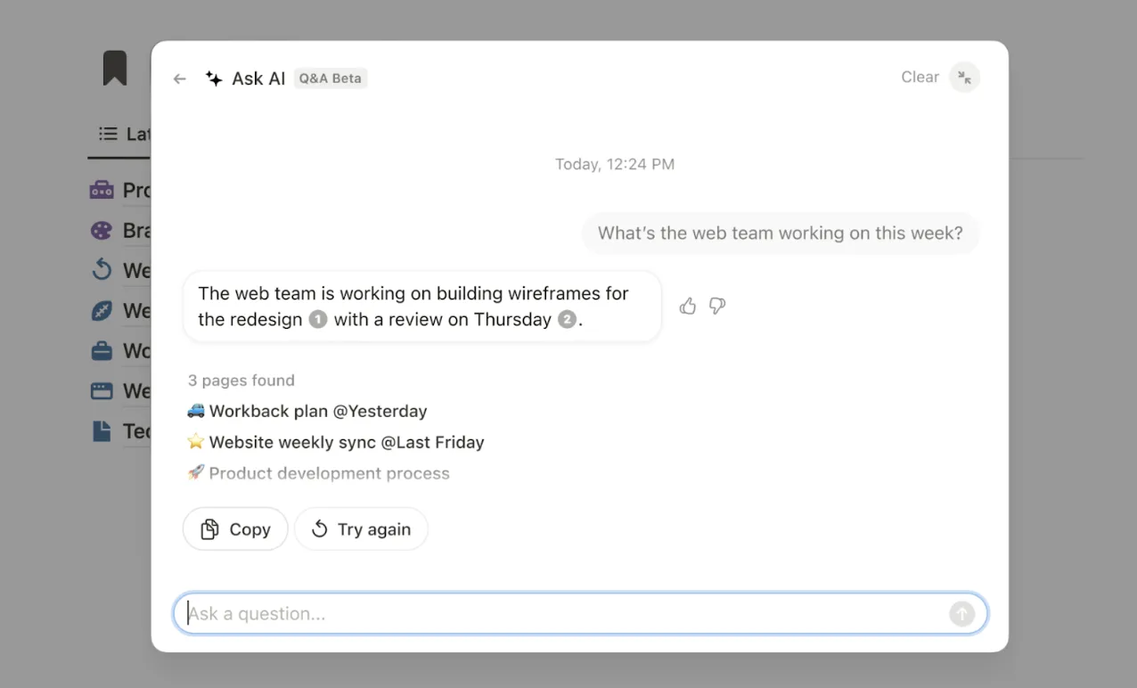 Notion AI