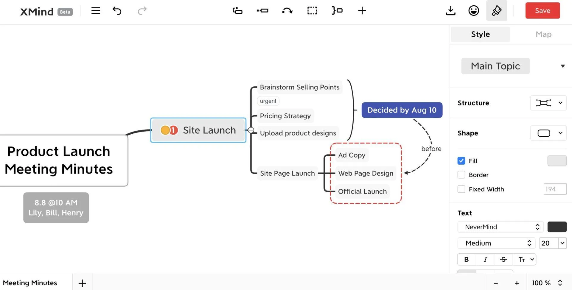 Xmind, un logiciel de création de cartes mentales