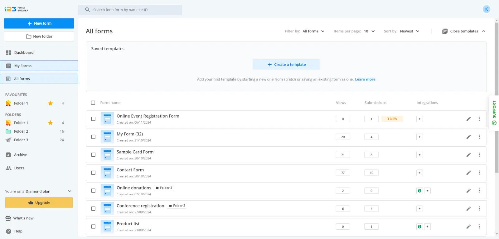 123FormBuilder: Alternative zu Google Forms