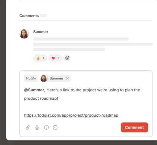 Todoist ile işbirliği ve paylaşım