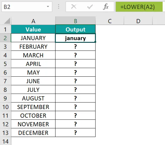 Exemplo de fórmulas do Excel: ExcelMojo