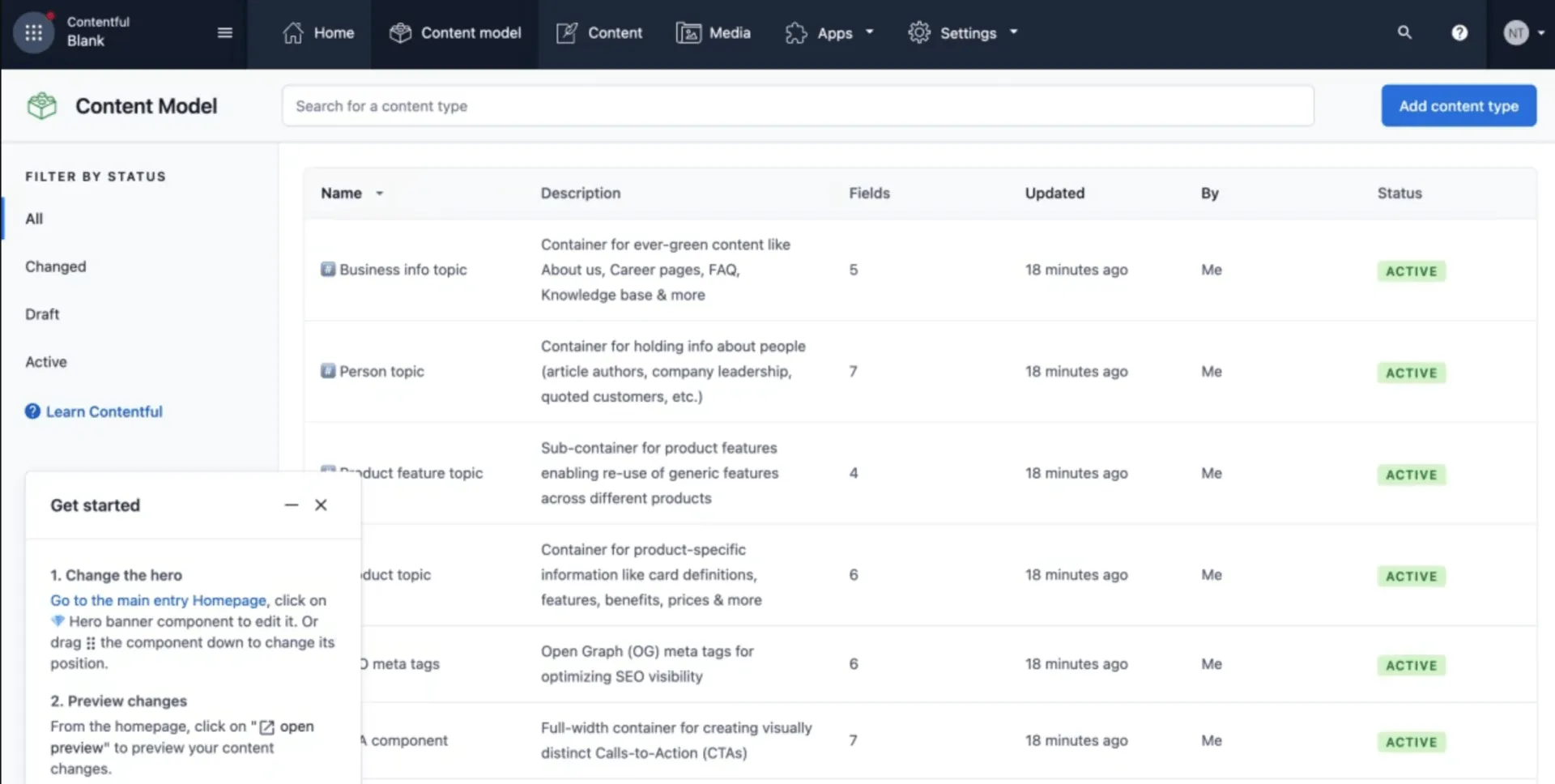 Headless-CMS-Software Contentful
