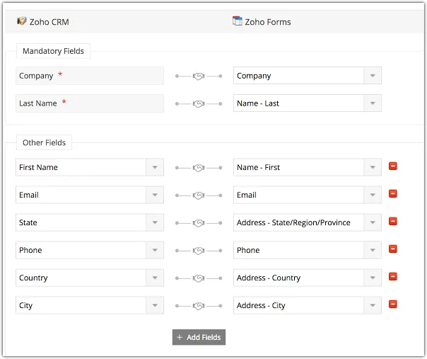 Zoho Forms: Phần mềm tạo biểu mẫu trực tuyến với CRM gốc