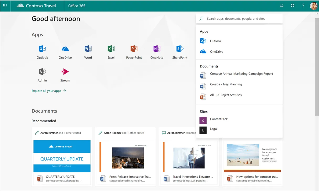 Microsoft Office 365 so với Google Workspace: Word, Excel, PowerPoint