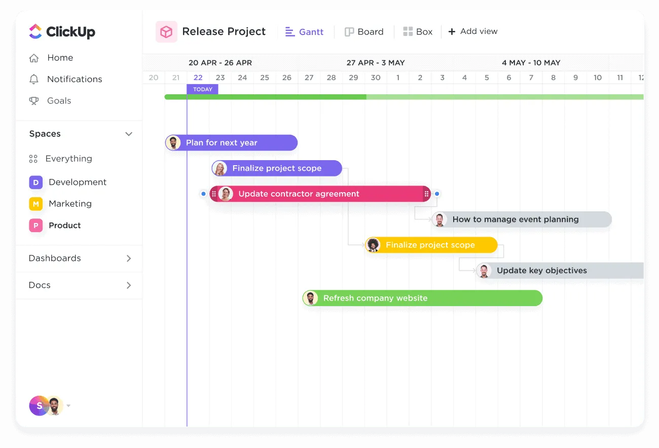 ClickUp Tijdmanagement