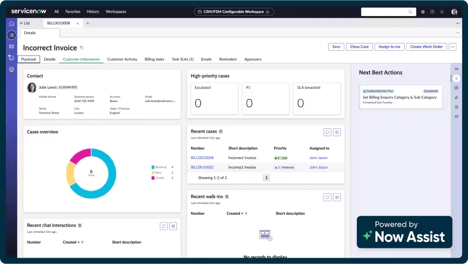 ServiceNow: Client-Service-Delivery