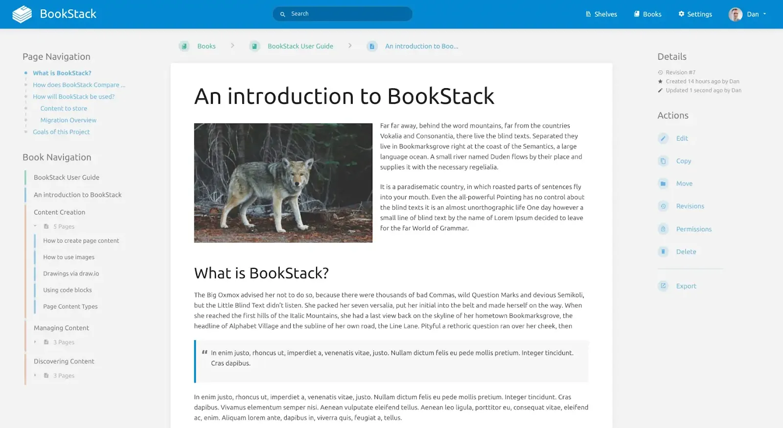 BookStack：社内ドキュメント管理のために書籍のような構造を採用した、セルフホスト型プラットフォーム