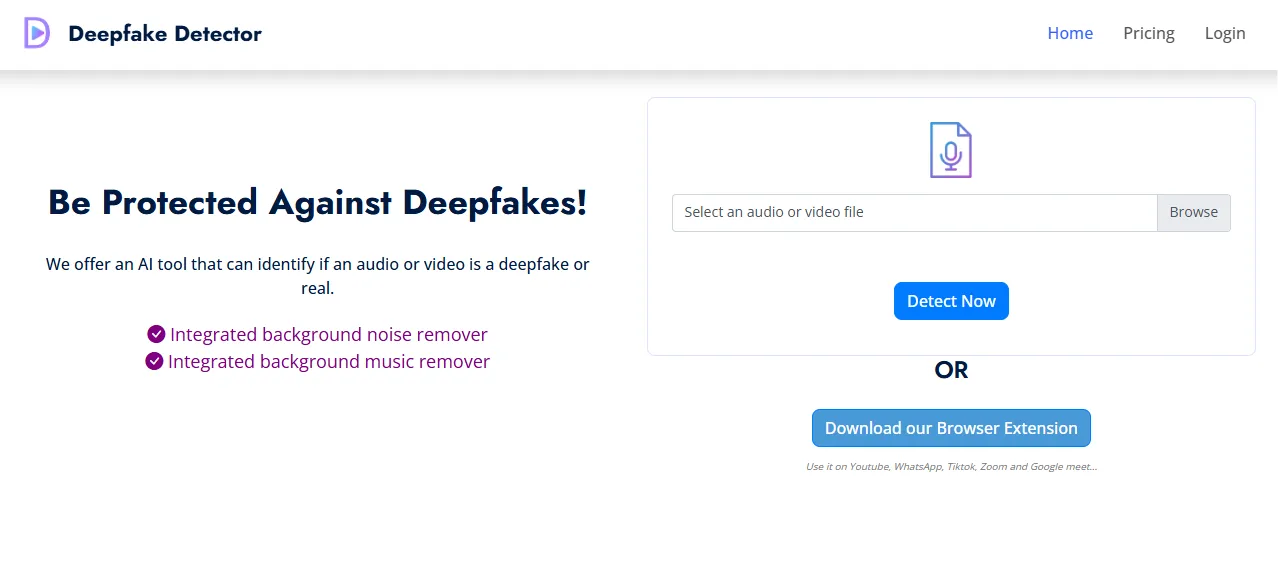 ディープフェイク検出ツール:AI音声検出ツール