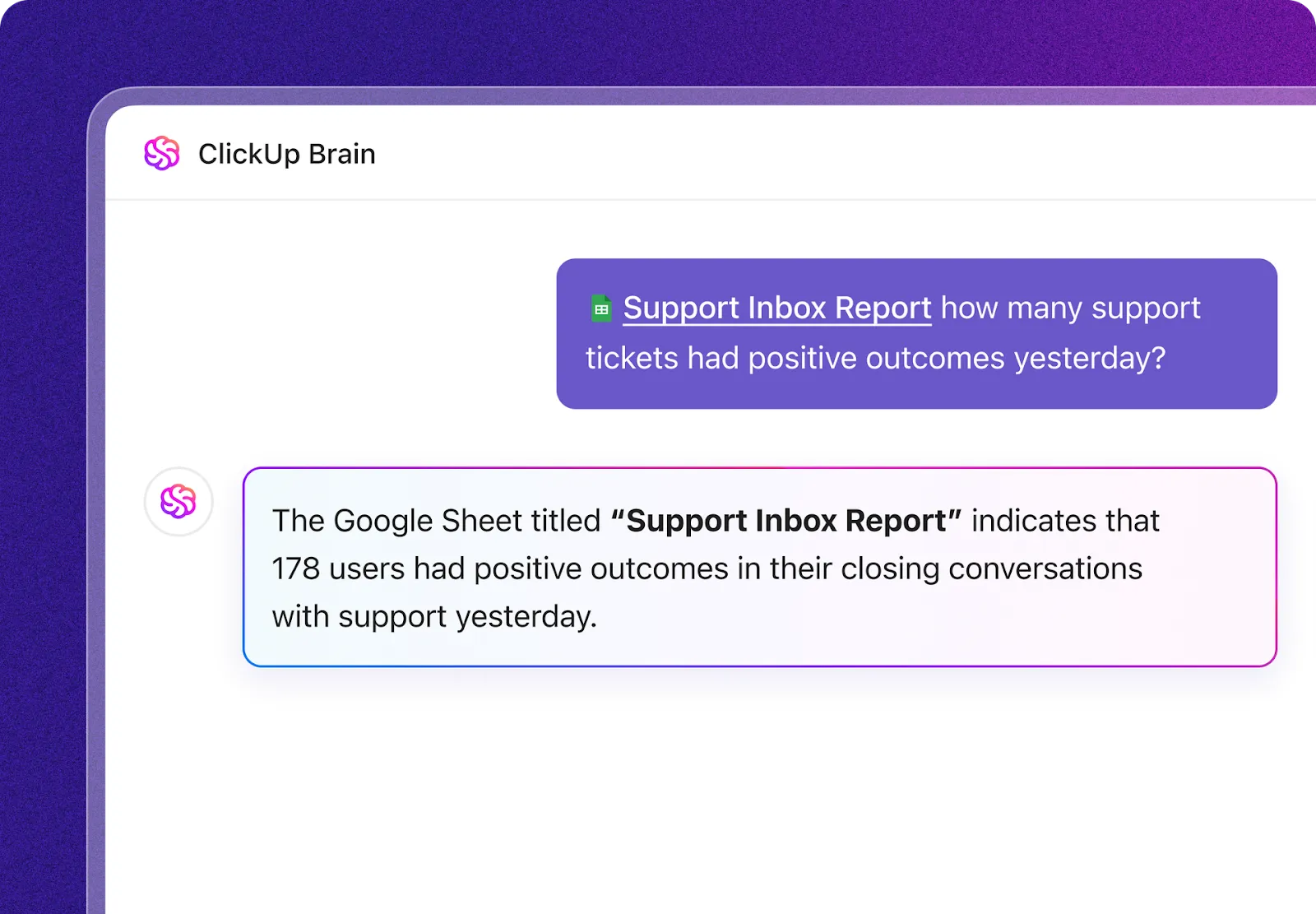 ClickUp Brain: CRM e project management