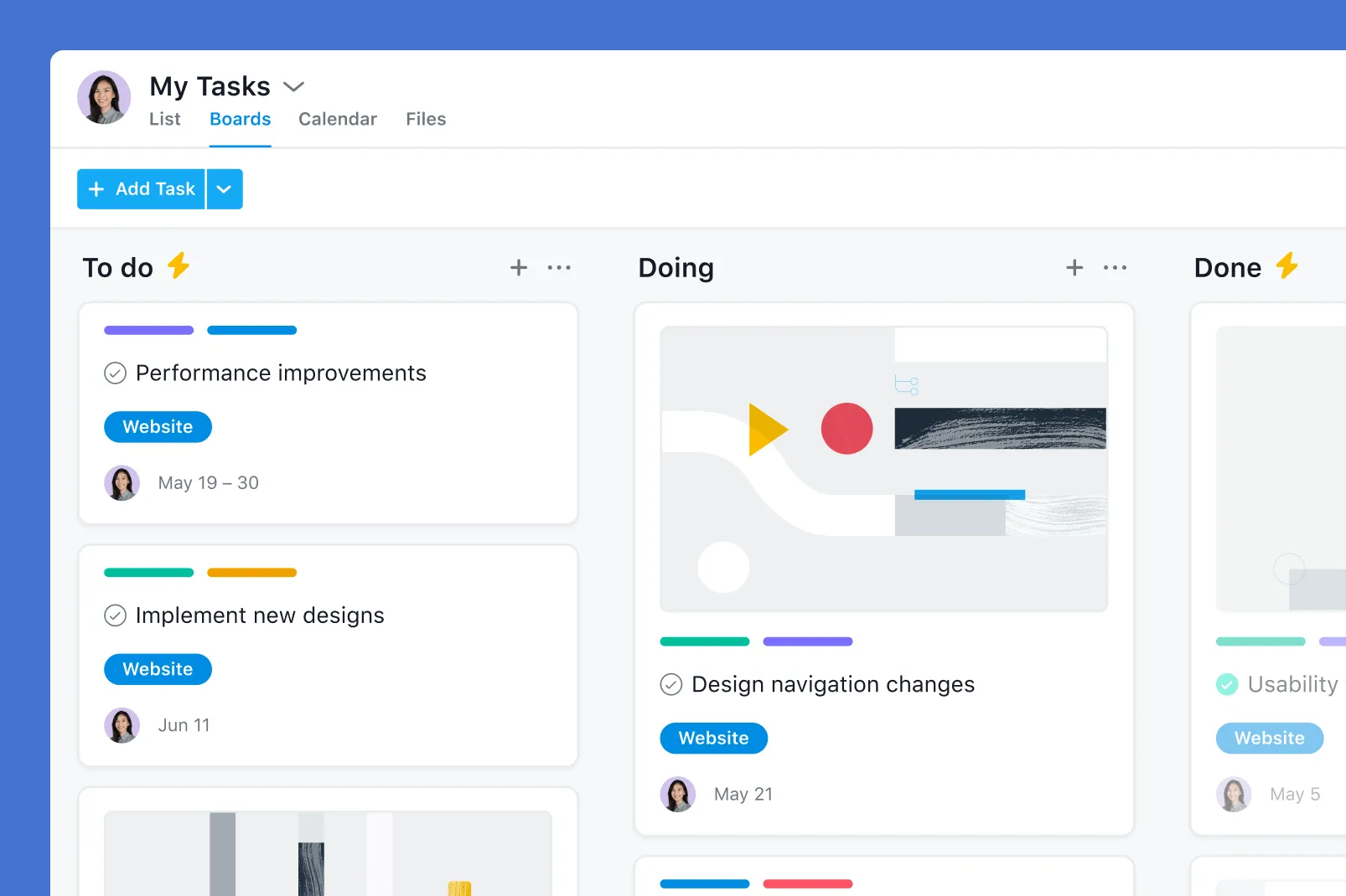 Gestion de projet Asana