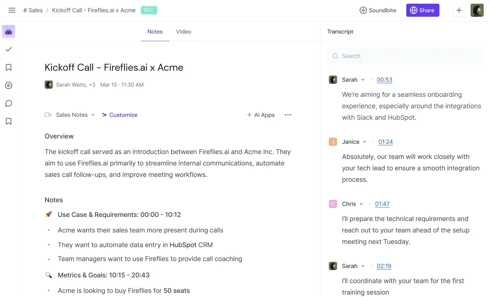 Fireflies ai, Supernormal'a alternatif bir çözüm