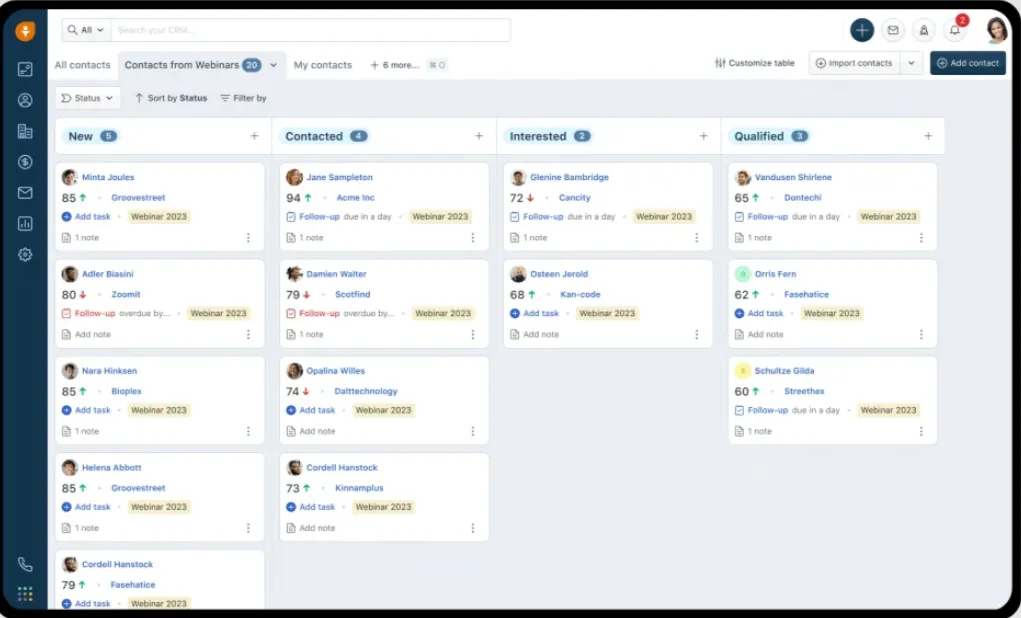 All-in-One-CRM: Freshsales