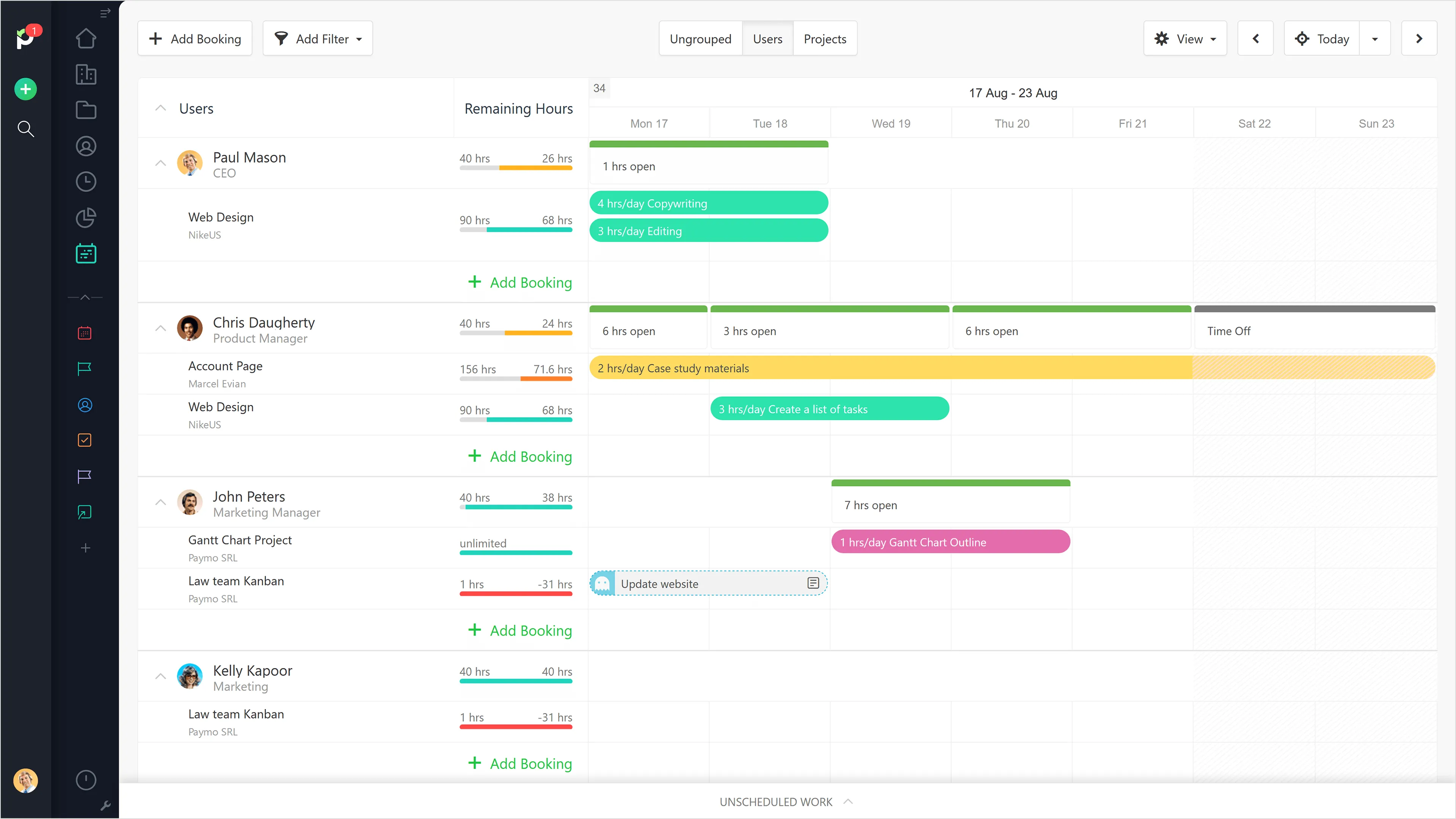 Paymo-Dashboard