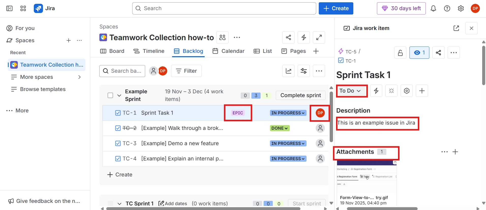 Jira: Ş akışınıza ayrıntılar ekleme