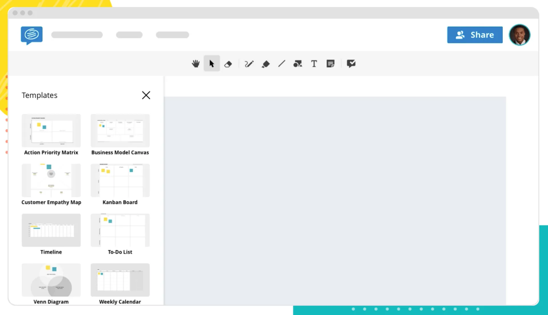 Exemple d'exemple de produit Conceptboard