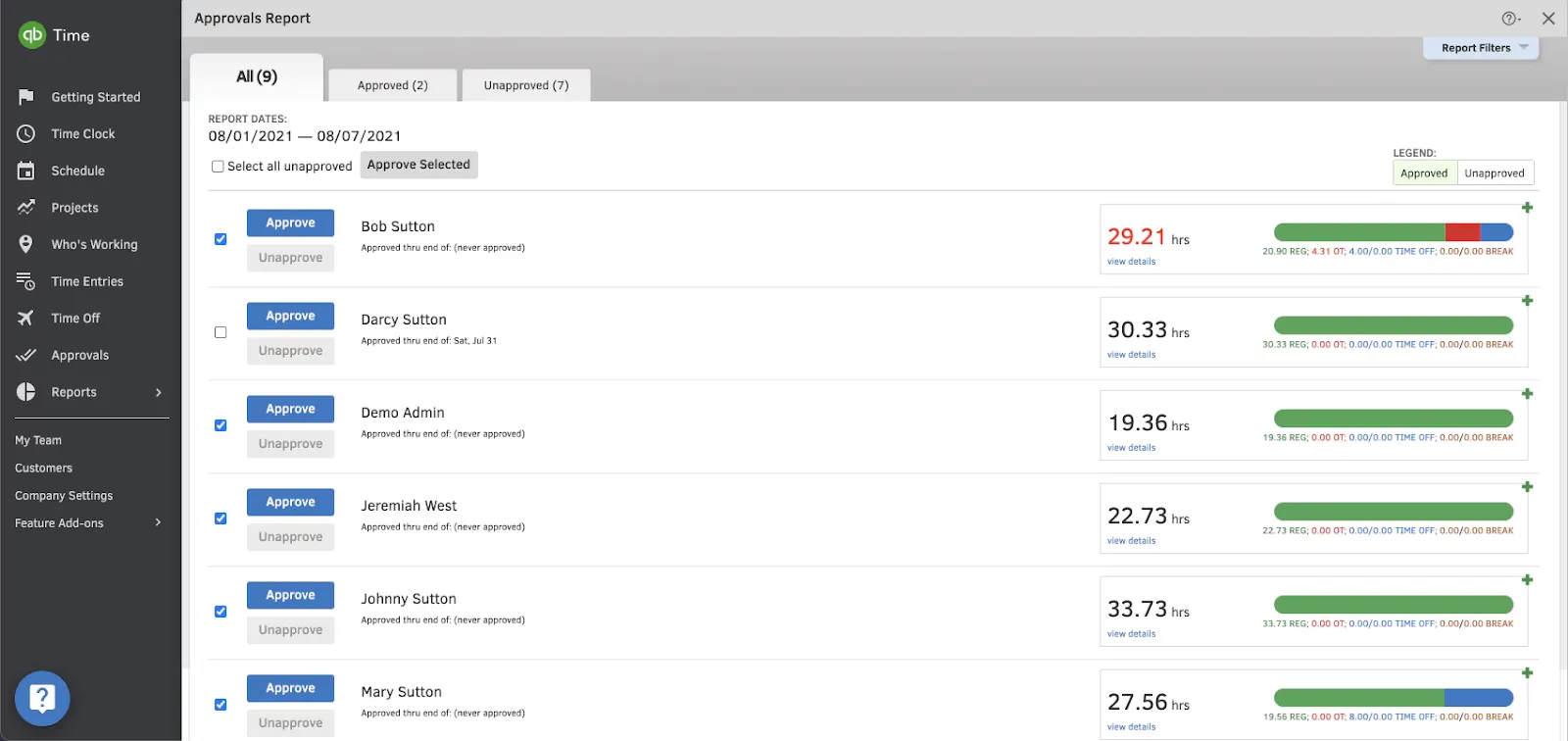 QuickBooks: Connecteam 대안