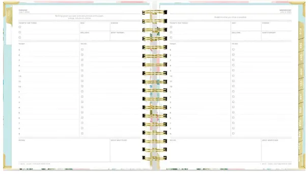 Най-добрите планиращи дневници за продуктивност: Day Designer Daily Planner – най-добър за структурирани графици с разпределение на времето