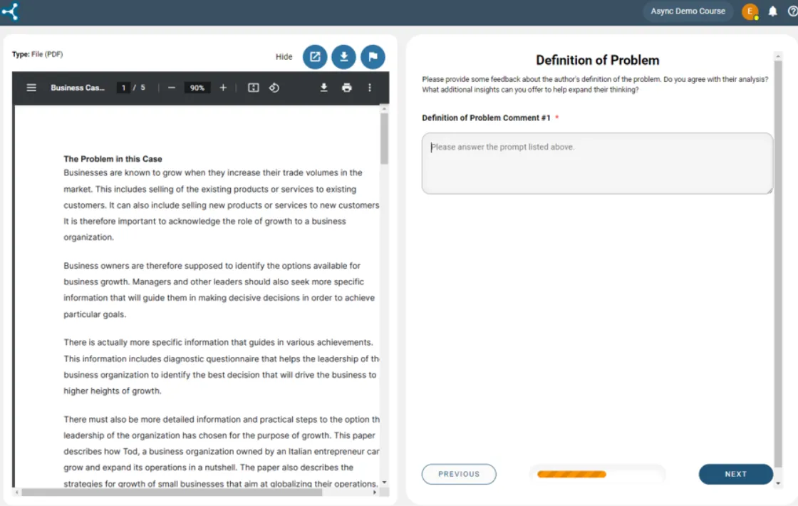 Peerceptiv: ferramenta de revisão por pares com IA
