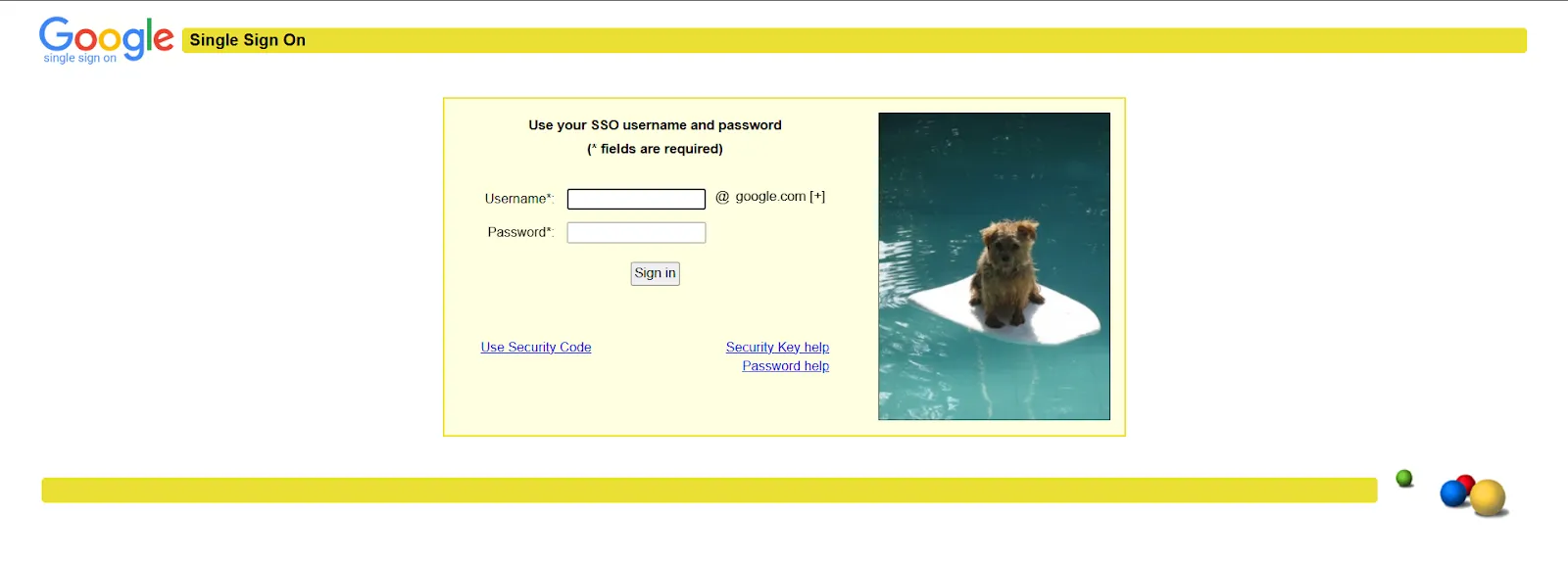 ตัวอย่างอินทราเน็ตของบริษัท Google