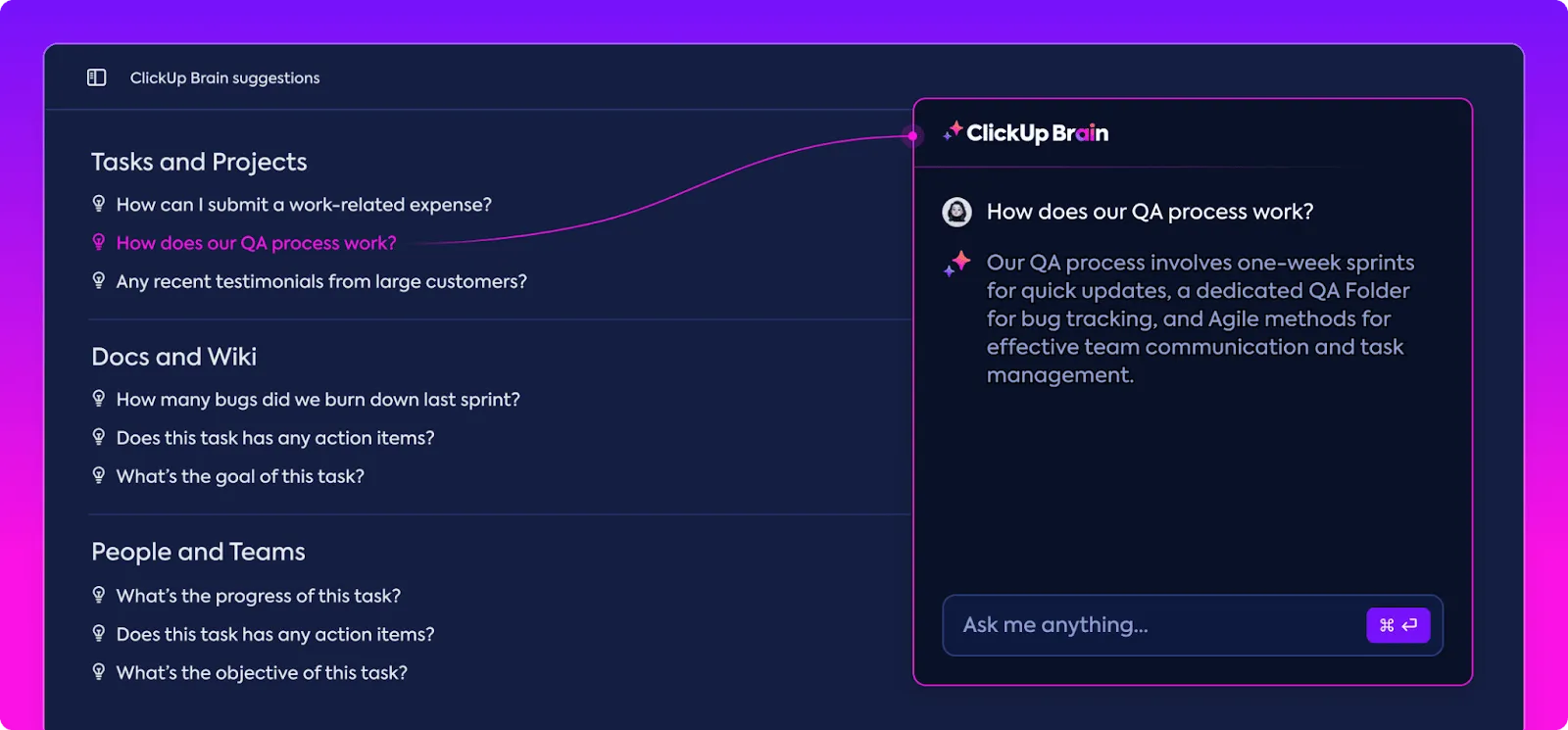 Подготовка за срещи и презентации с помощта на ClickUp AI