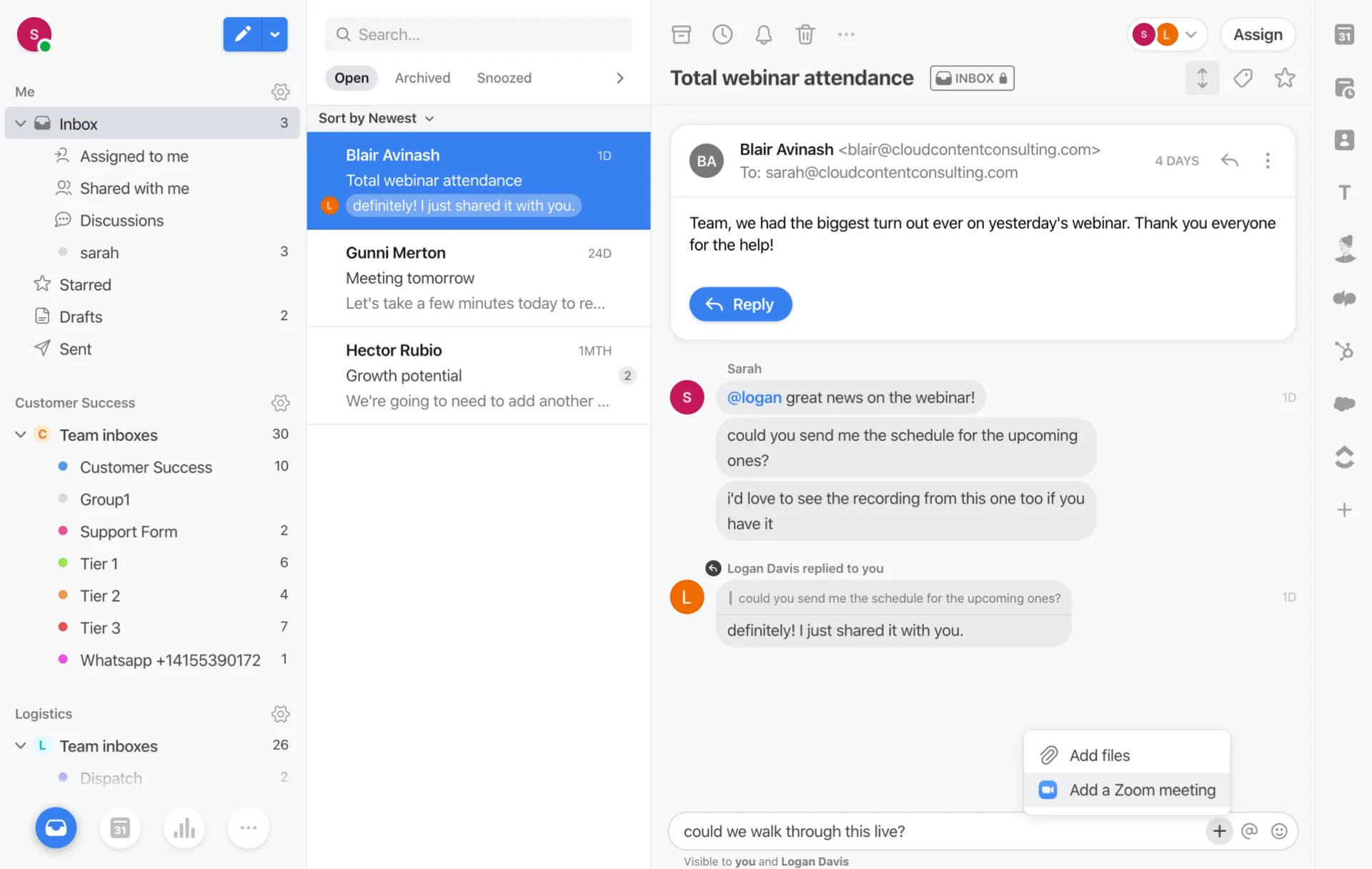 Изображение на Front като алтернатива на Shift