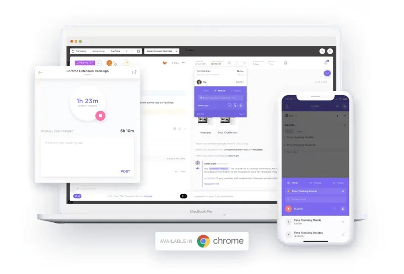 วิธีตอบคำถาม "เล่าเกี่ยวกับตัวคุณ" - ติดตามเวลาโครงการใน ClickUp เพื่อฝึกฝนคำตอบ