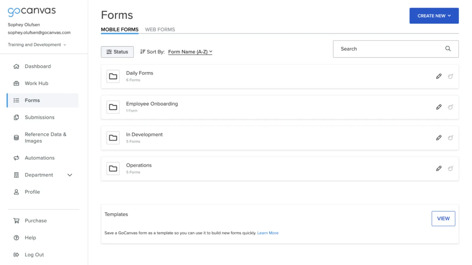GoCanvas: Formulare in digitalem Format