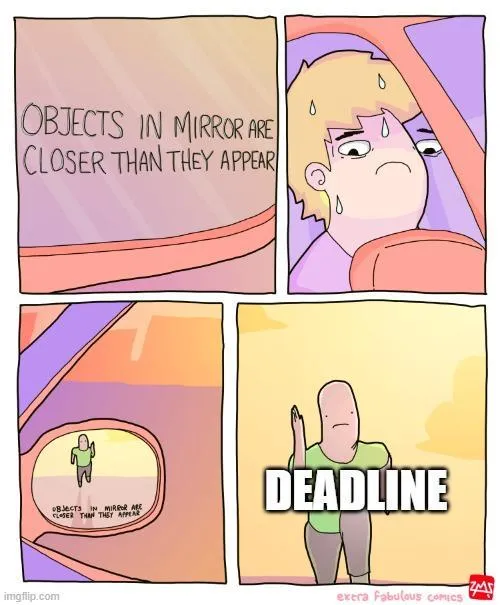 Projekt határidő mém