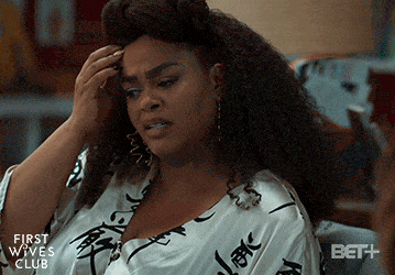 gif de mujer confundida