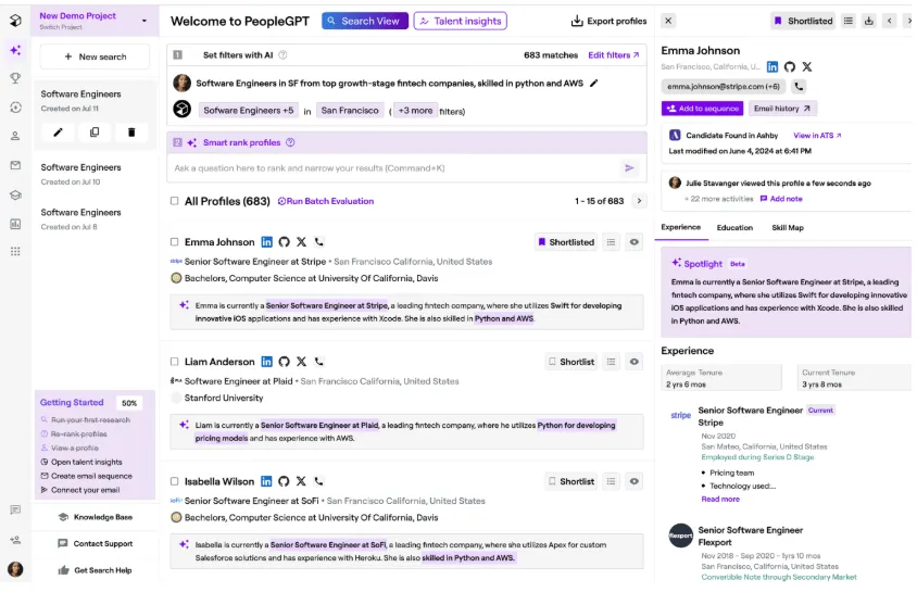 Juicebox (Bäst för att omvandla komplexa HR-data till konversationsbaserade insikter)