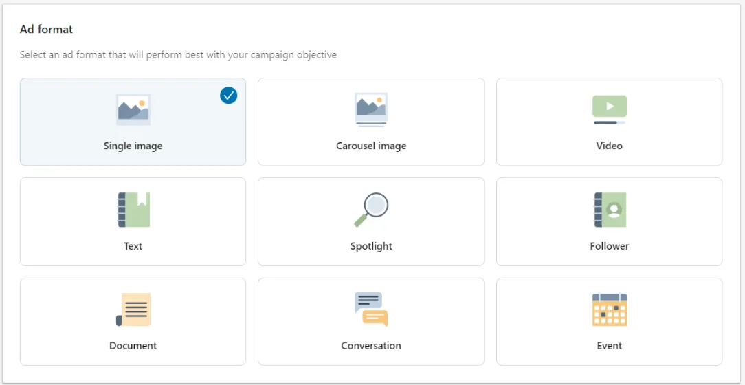 Comment vous apparaissez dans le fil d'actualité LinkedIn avec différents formats publicitaires