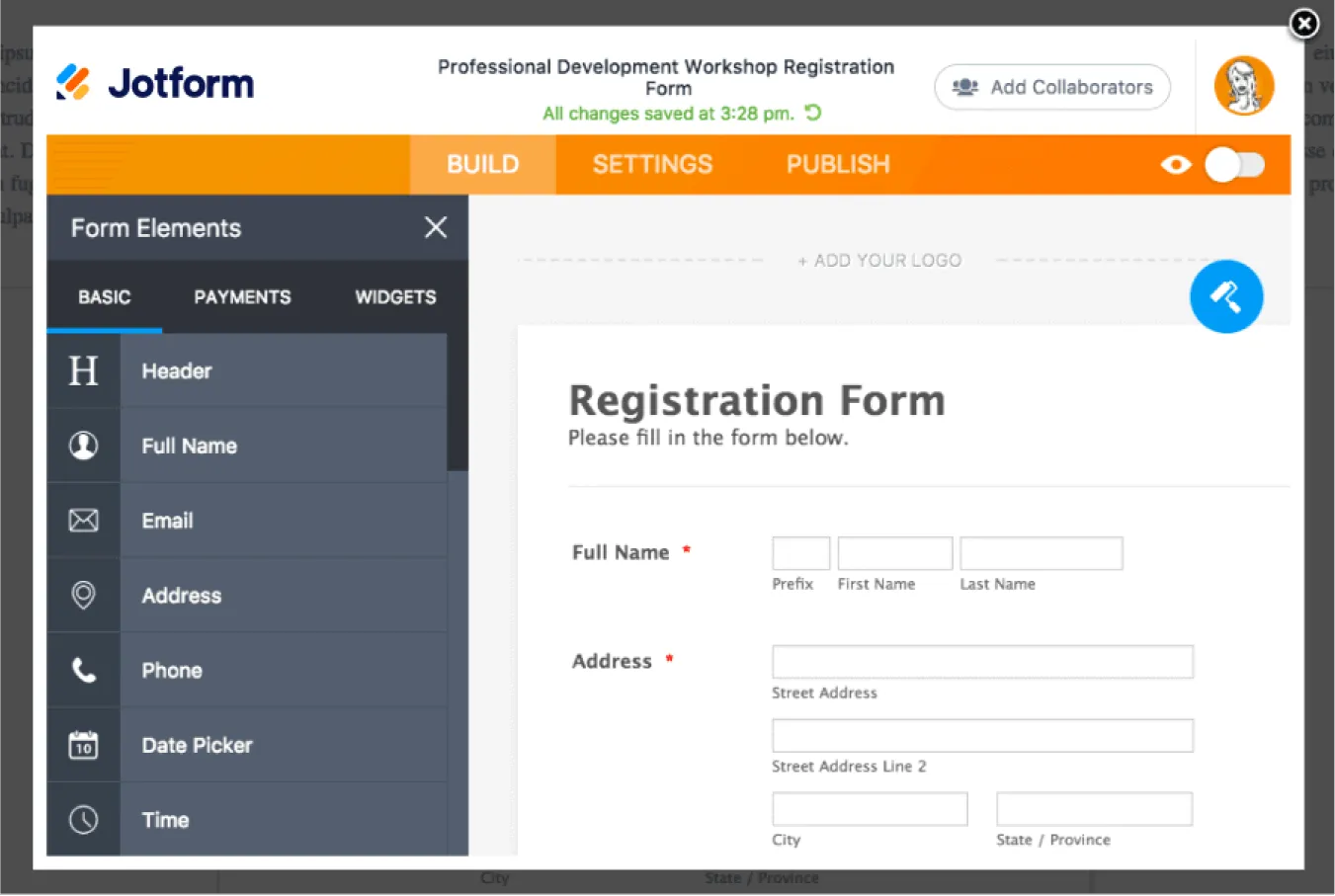 Jotform: la mejor opción para la admisión de pacientes y los formularios electrónicos que cumplen con la HIPAA.